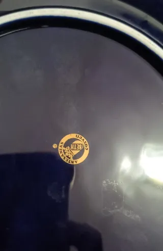 Plato Cerámica Oro de Ley Palacio Municipal