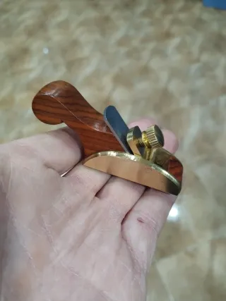 Mini cepillo ebanistería luthier