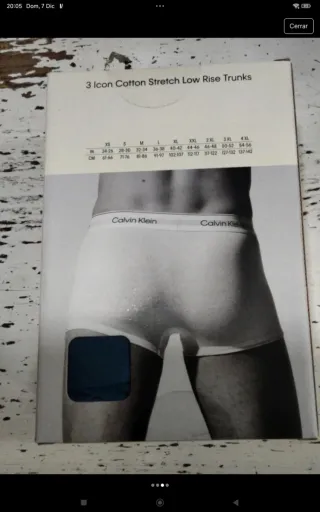 Calzoncillos Calvin Klein Pack originales packs