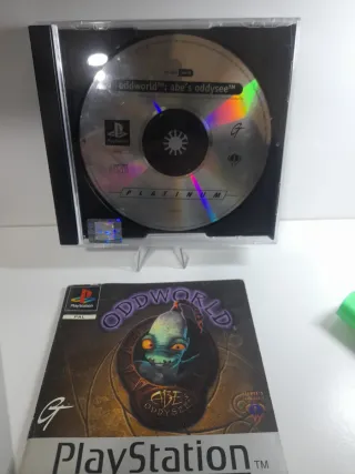 Oddworld: Abe's Oddysee PS1 Platinum