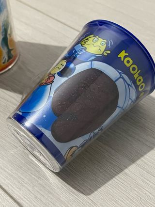 Pack 3 vasos ColaCao y Coca Cola