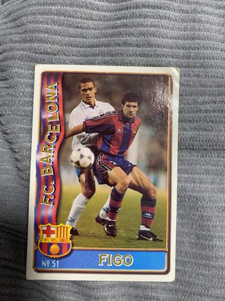 Cromos Figo Fc Barcelona 96-97 y 97-98