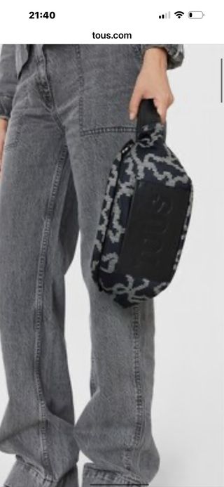 Riñonera Tous Kaos Soft Negra