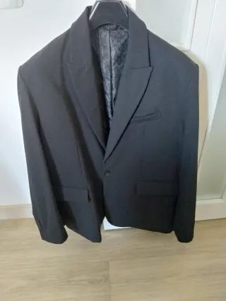 Americana vestir Bershka negra