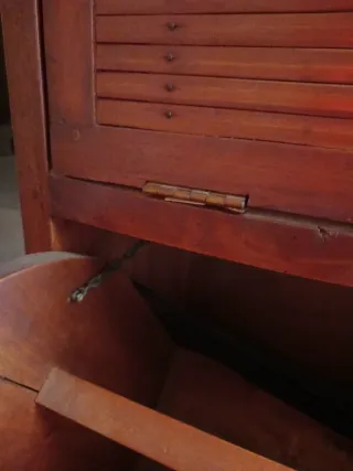 Mueble zapatero de madera