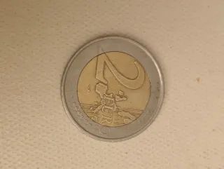 Moneda 2 Euros España Rey Juan Carlos I 2001