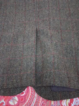 Americana Massimo Dutti Marrón/Verde