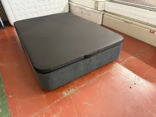 Colchón Pikolin 135x190 con canapé gris