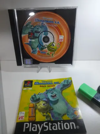 Monstruos S.A. Scare Island PS1 Juego PAL