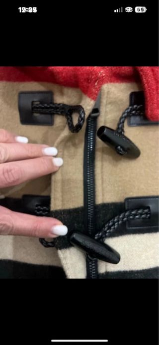 Mantella con cappuccio Burberry