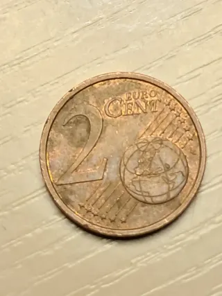 Moneda 2 céntimos de Euro 2002