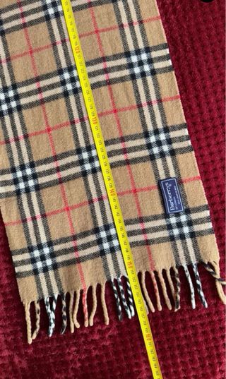BUFANDA BURBERRY NOVA CHECK VINTAGE HOMBRE MUJER