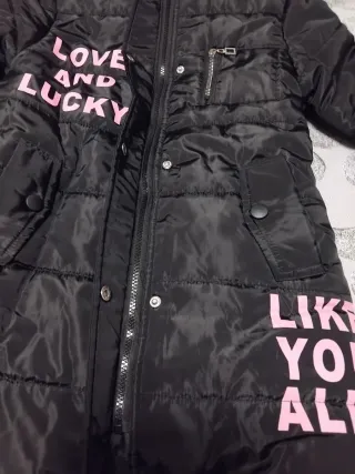 Parka niña talla 140