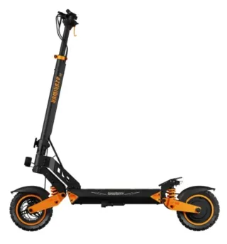 Patinete Eléctrico Negro y Naranja