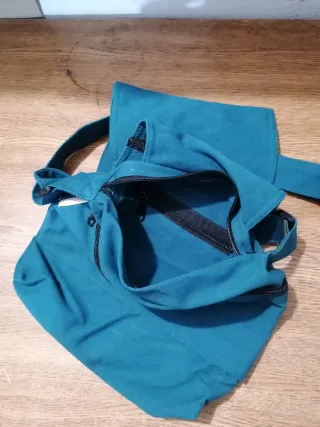 Bolso bandolera de tela