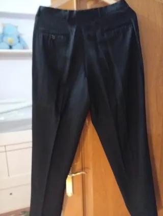 Pantalón vestir hombre Lacoste negro