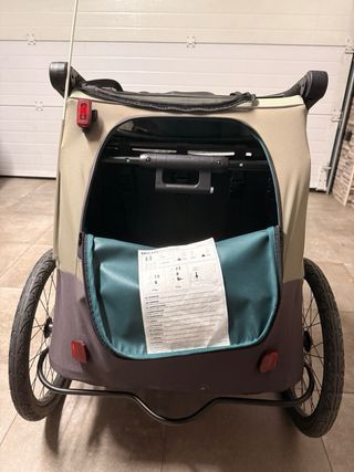 Carro doble para bici/running Hauck