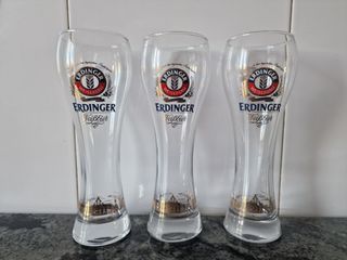 5 Calici di Birra Erdinger Weißbier