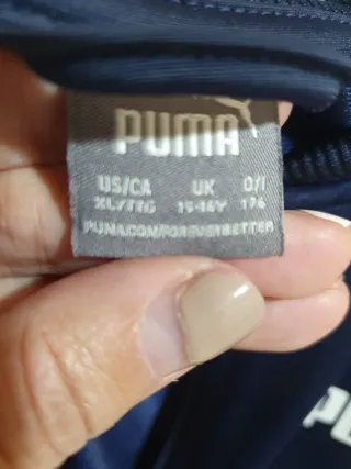 Chándal Puma niño T15/16 años azul marino