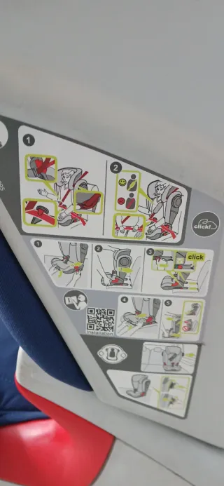 Silla coche Isofix Römer azul