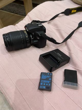 Cámara Réflex Nikon D3200 Negra