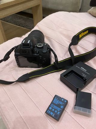 Cámara Réflex Nikon D3200 Negra