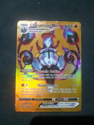 Carta Pokémon Chandelure VMAX 40/264