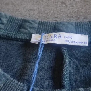 Camiseta cruzada Zara