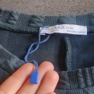 Camiseta cruzada Zara