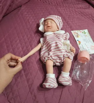 Bebé Reborn Chica Silicona