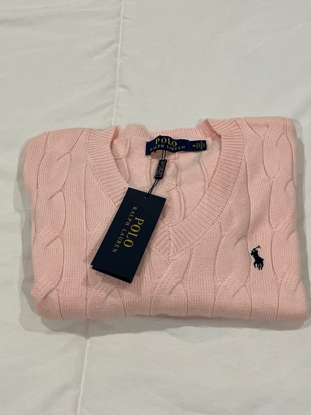 Jersey Polo Ralph Lauren rosa talla M