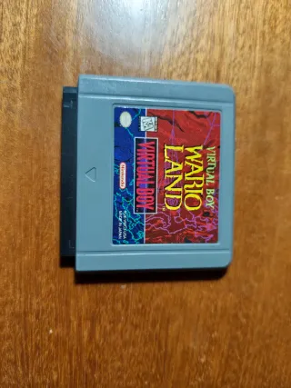 Nintendo Virtual Boy + Wario Land + Mario's Tennis