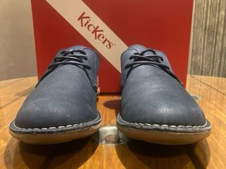 Zapatos Kickers Hombre Talla 45 Azul/Marrón