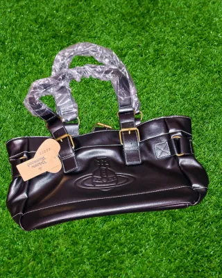 Bolso Vivienne Westwood Negro Vintage