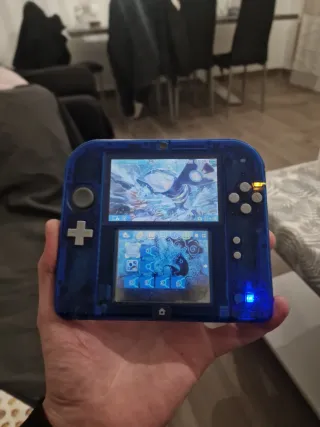 Nintendo 2DS Zafiro Alfa + Juegos