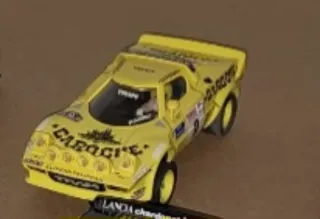Lancia Stratos Scalextric Amarillo
