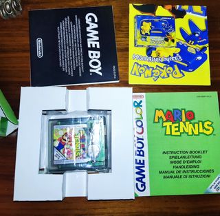 Mario Tennis Game Boy Color Nintendo