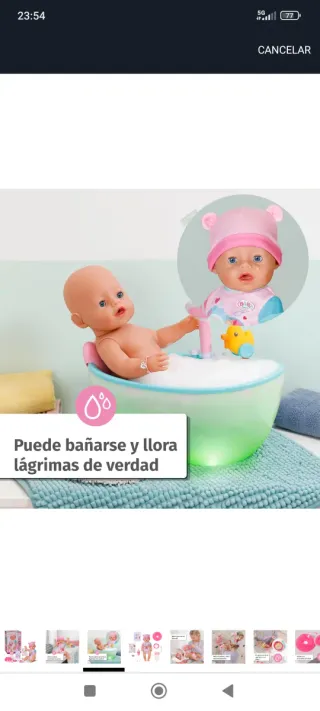 Muñeca Baby Born Emma 43cm