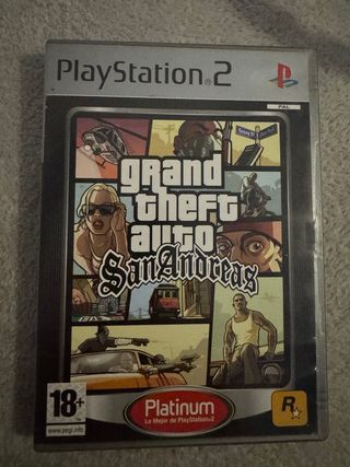 Grand Theft Auto San Andreas PS2 PAL España1