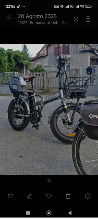 Bicicleta Eléctrica RAWBIKE Urbana