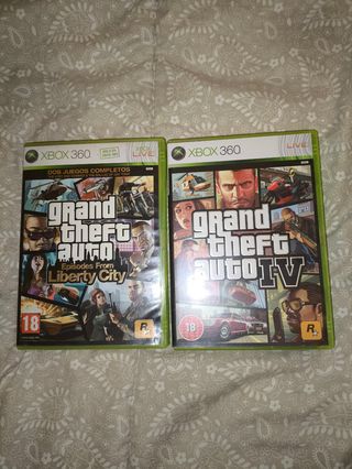 GTA IV + EXPANSION Xbox 360