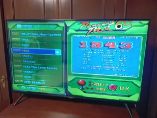 Máquina Arcade Dos Jugadores con 1400 juegos