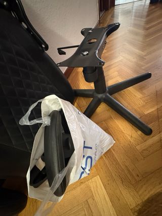 Silla Gamer Racing Desarmada