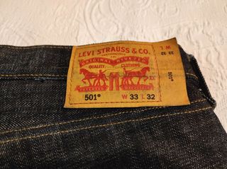 Levis 501 Jeans Azules