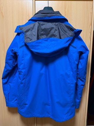 Cazadora Impermeable Columbia Azul