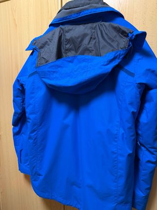 Cazadora Impermeable Columbia Azul