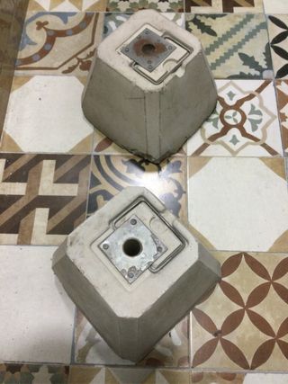 Base de hormigón para exterior