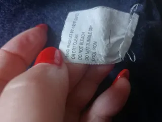 Jersey azul de manga larga