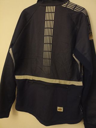 Chaqueta Vermarc Negra y Azul