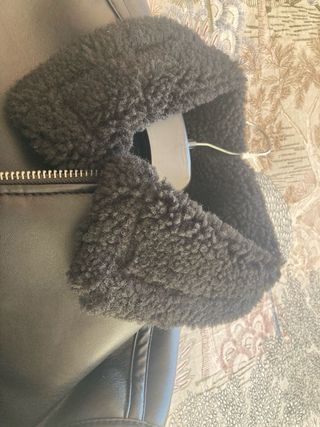 Cazadora chico negra